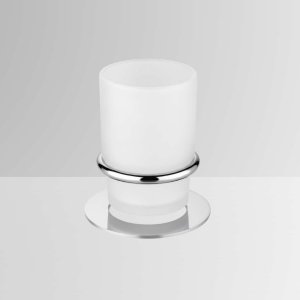 壁掛式鉻色漱口杯架組 1158-26