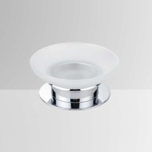 鉻色壁掛式皂盤架 1159B-26