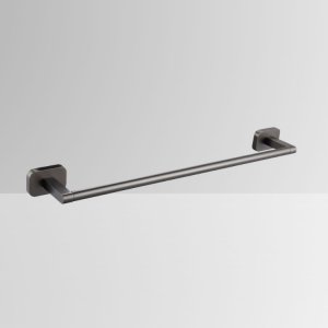 全銅碳灰色霧面單桿毛巾架 60cm 33224-E6