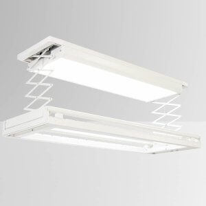 細框極薄LED電動遙控曬衣架